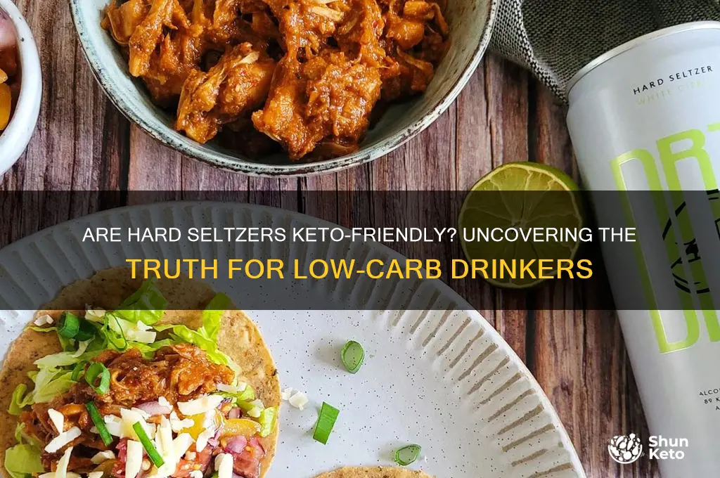 are hard seltzers keto