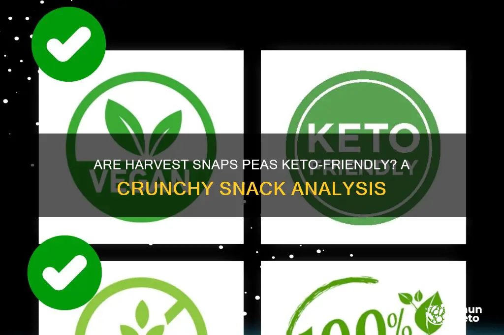 are harvest snap peas keto