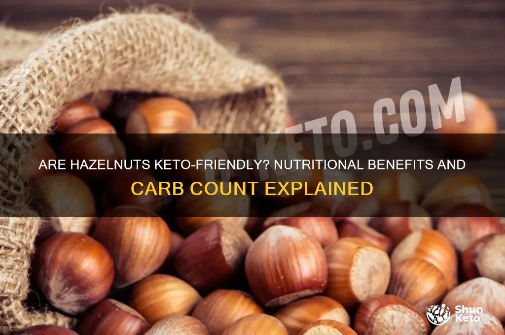 are hazelnuts keto