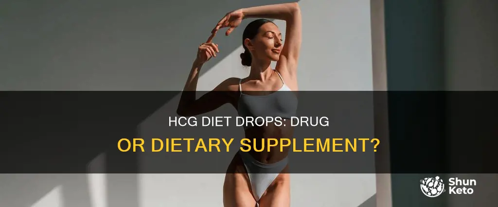 are hcg diet drops a drug