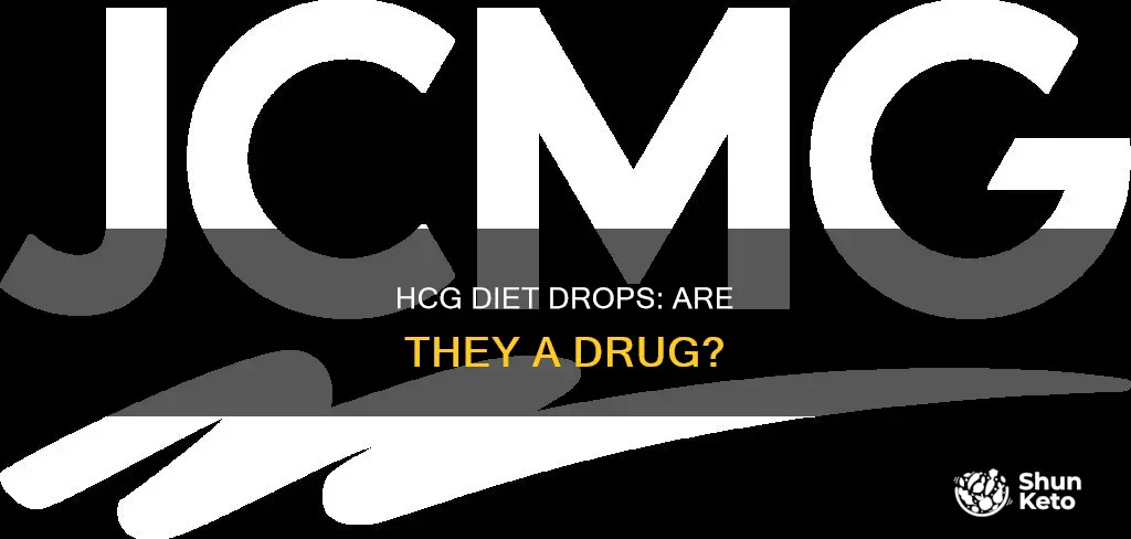 are hcg diet drops a drug