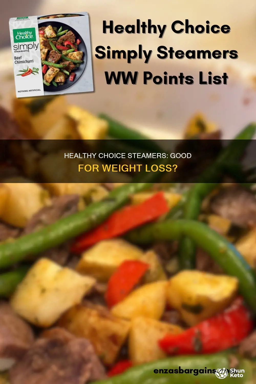 are healdthy coice steamers ok for a diet