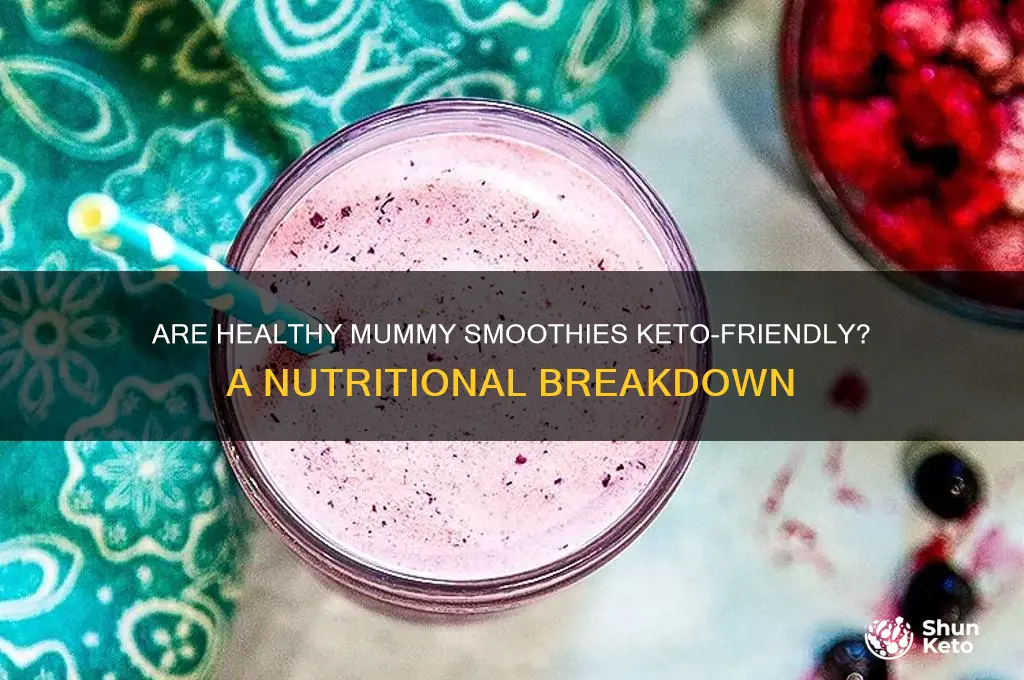 are healthy mummy smoothies keto
