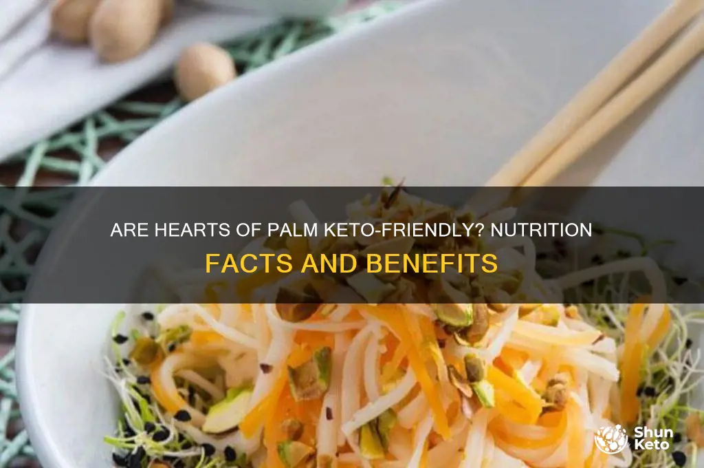 are hearts of palm keto