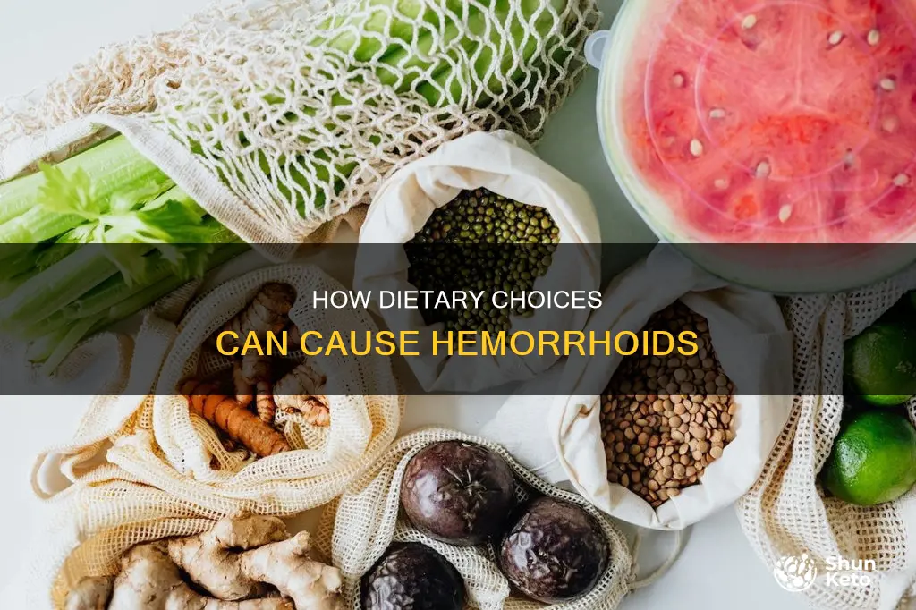 are hemorrhoids caused by diet