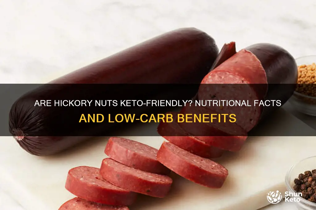 are hickory nuts keto