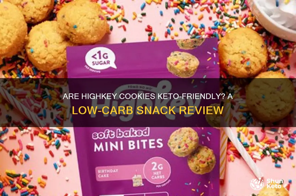 are highkey cookies keto
