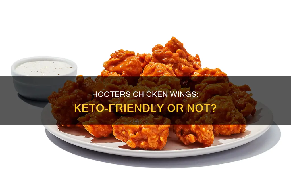 are hooters chicken wings keto