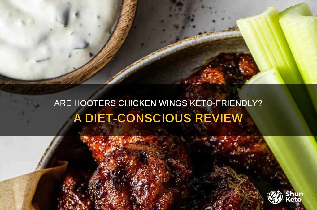 are hooters chivken wngs keto
