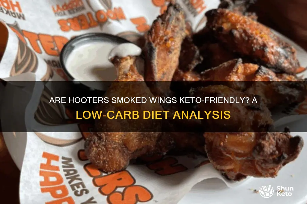 are hooters smoked wings keto
