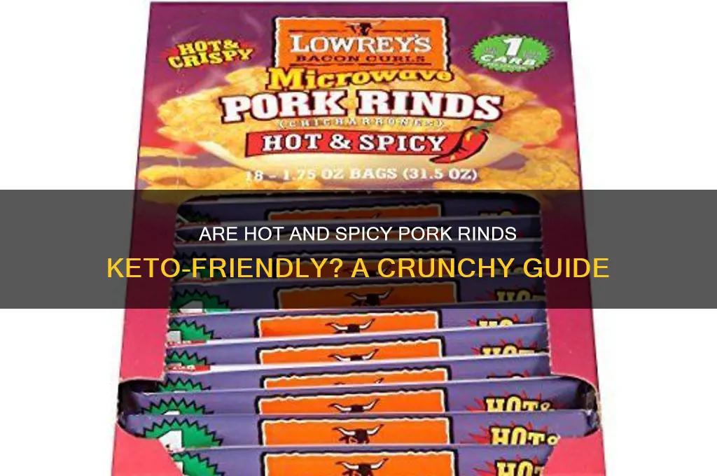 are hot and spicy pork rinds keto