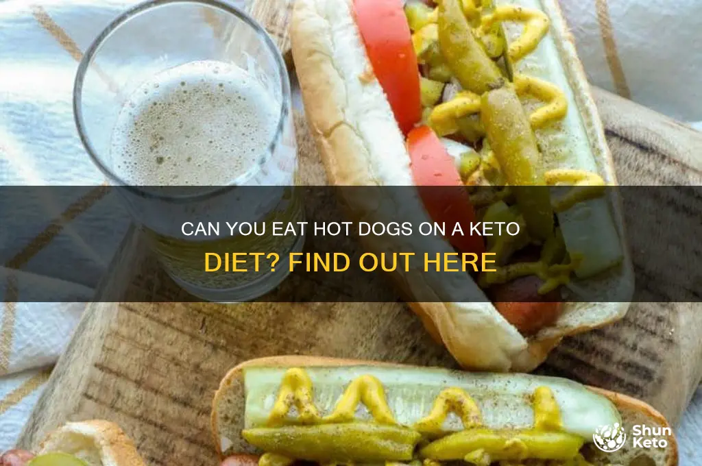are hot dogs allowed on keto diet