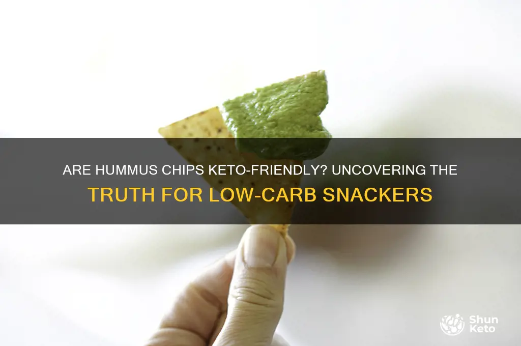 are hummus chips keto