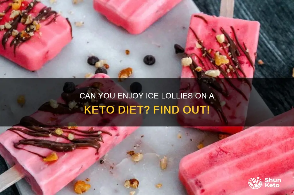 are ice lollies keto