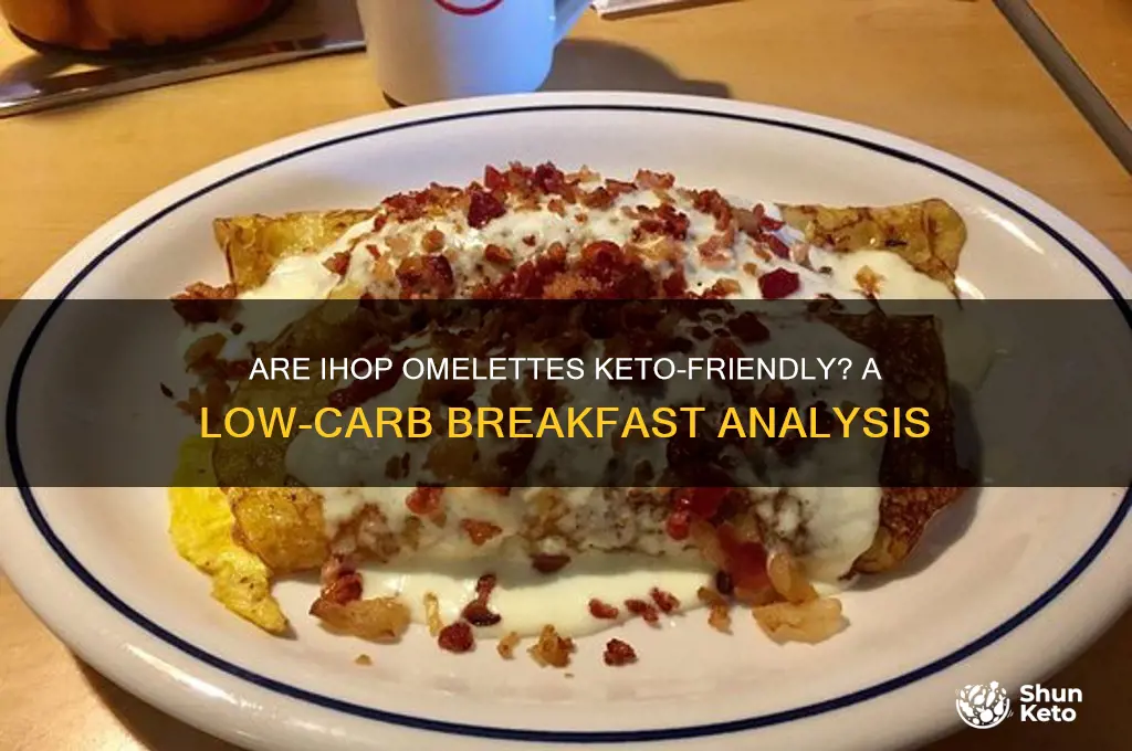 are ihop omelettes keto