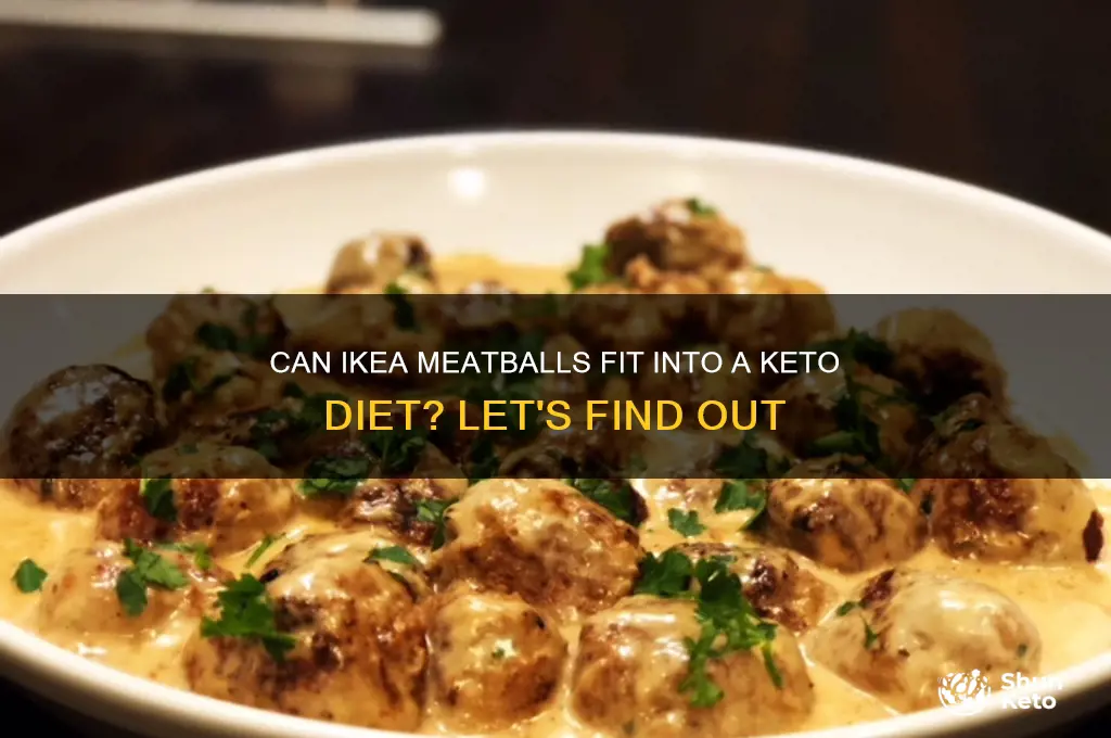 are ikea meatballs keto