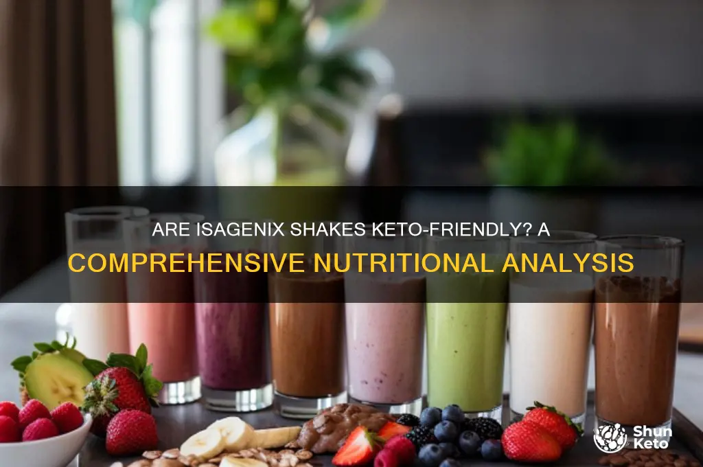 are isagenix shakes keto