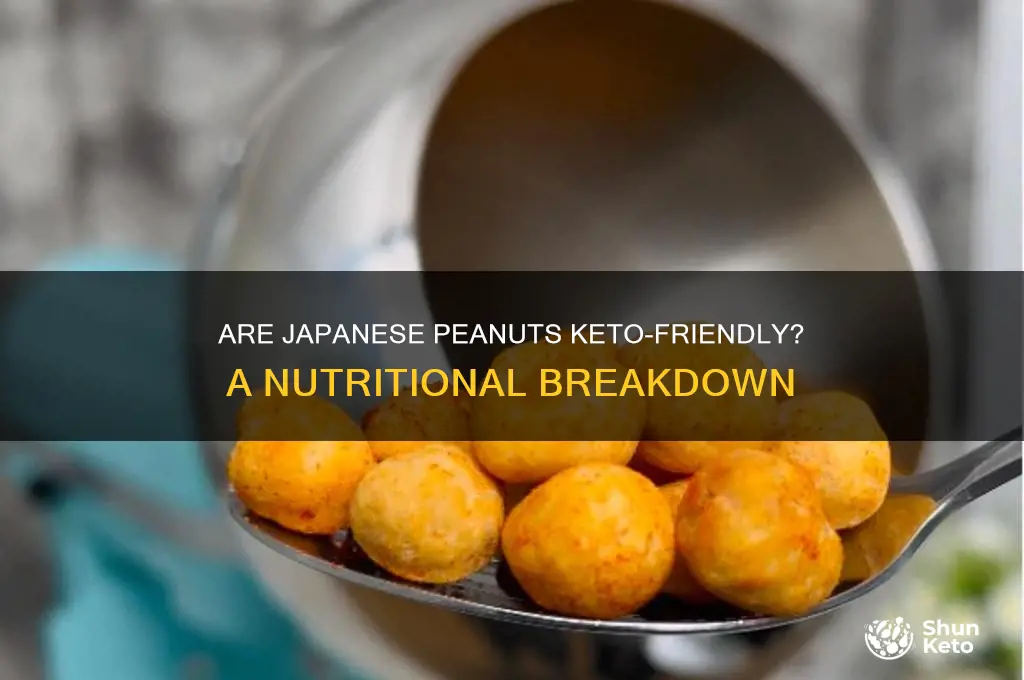 are japanese peanuts keto