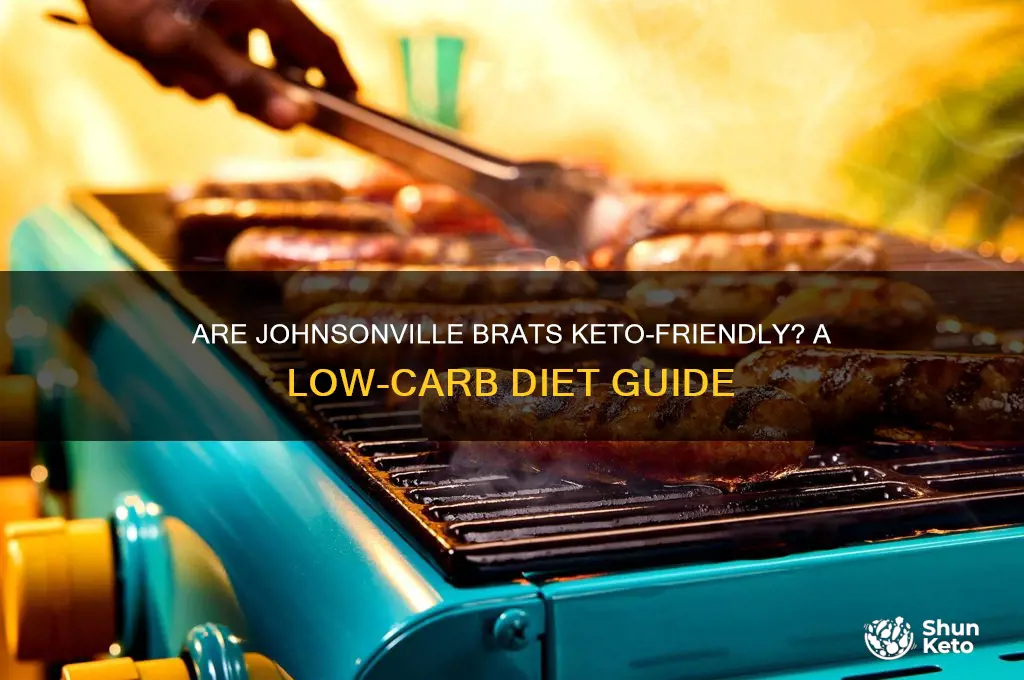 are johnsonville brats keto