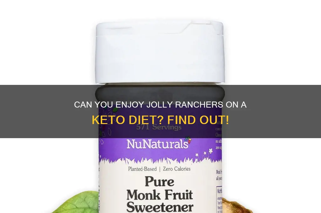 are jolly ranchers keto