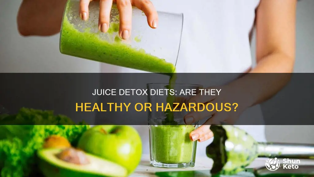 are juice detox diets safe