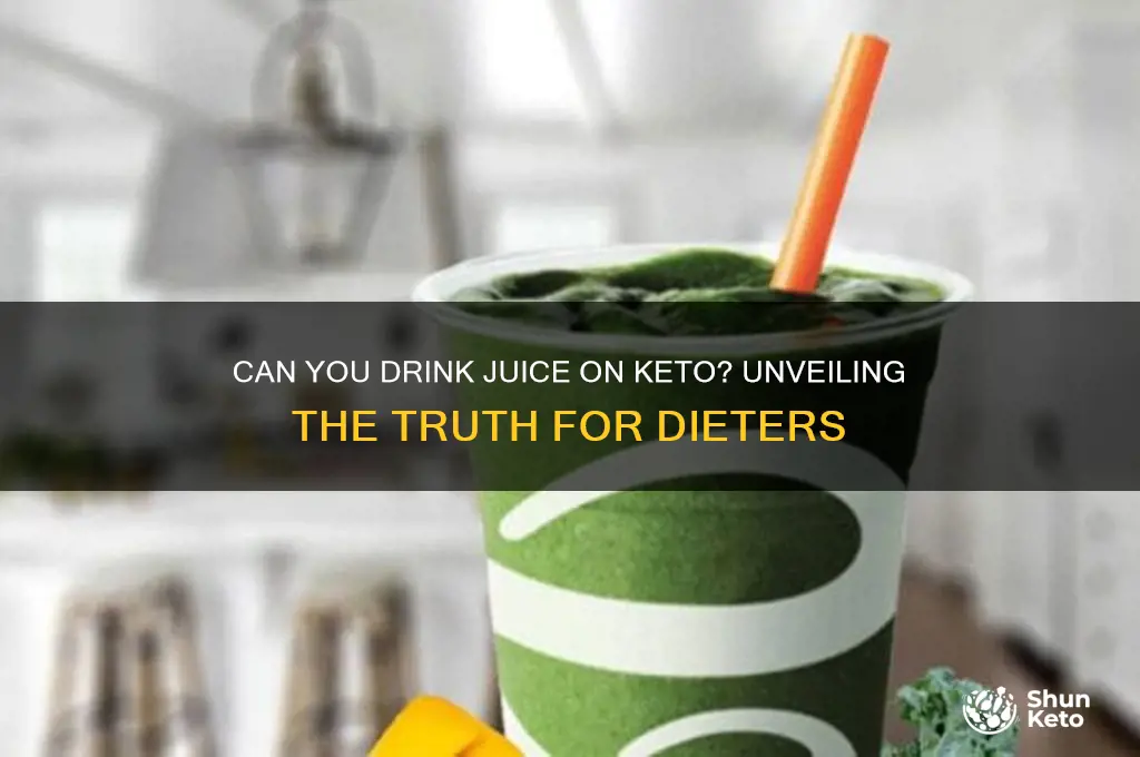 are juices part of keto