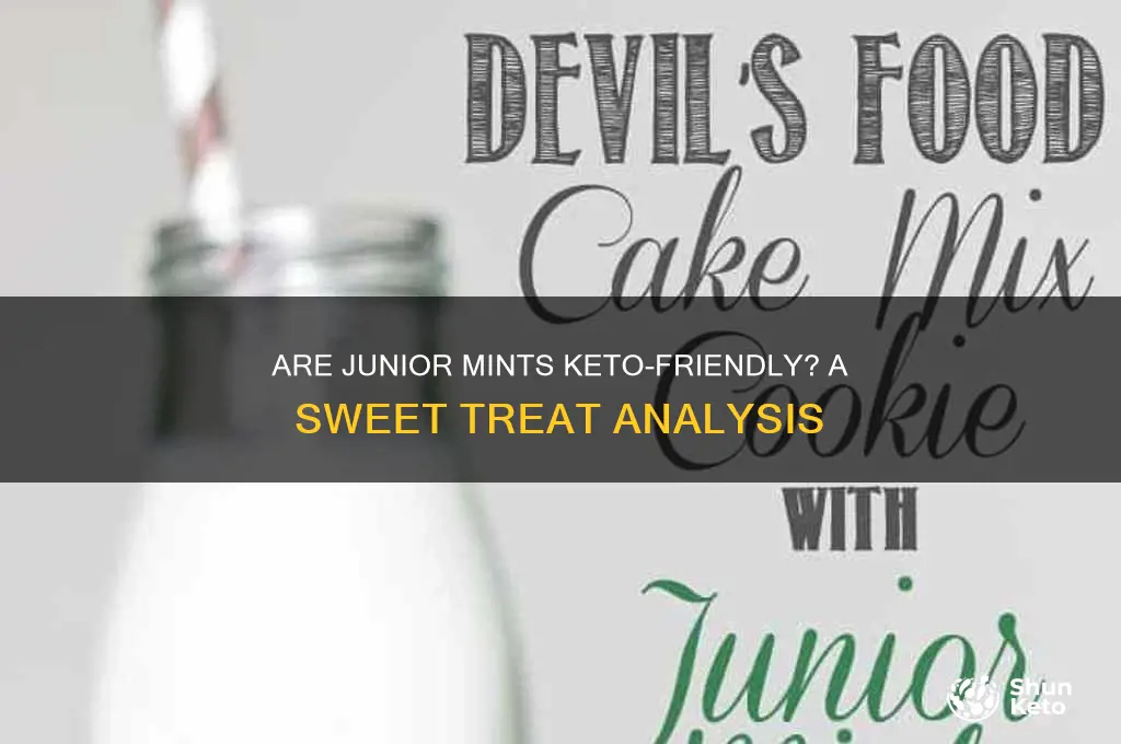 are junior mints keto