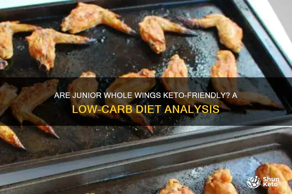 are junior whole wings keto