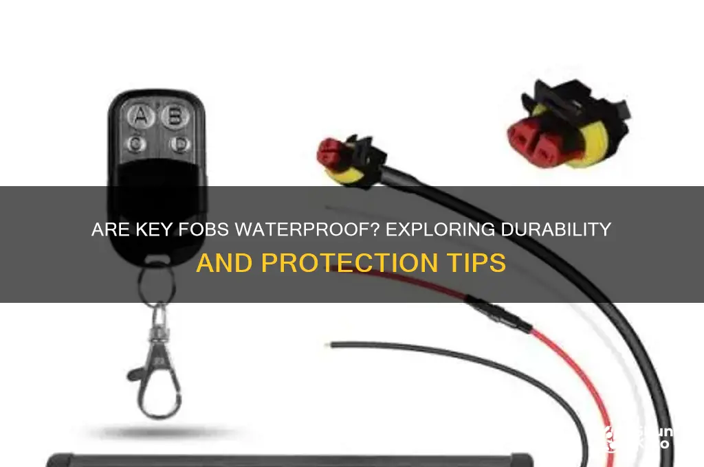 are ket fobs waterproof