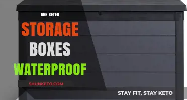 Are Keter Storage Boxes Waterproof? A Comprehensive Review and Guide