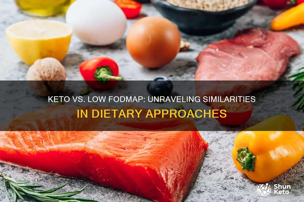 are keto and low fodmap similar