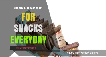 Keto Bars: Healthy Everyday Snacking?