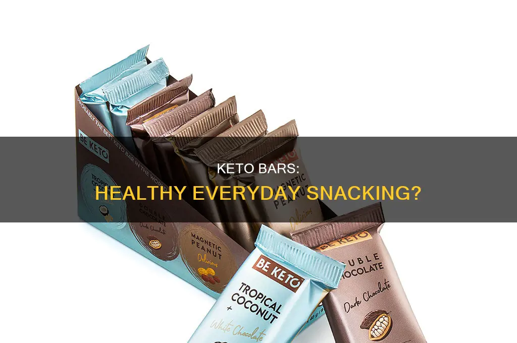 are keto bars good to eat for snacks everyday