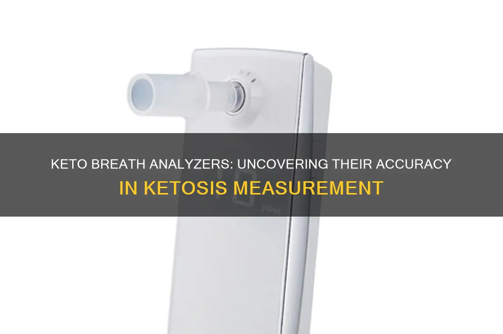 are keto breath analyzers accurate