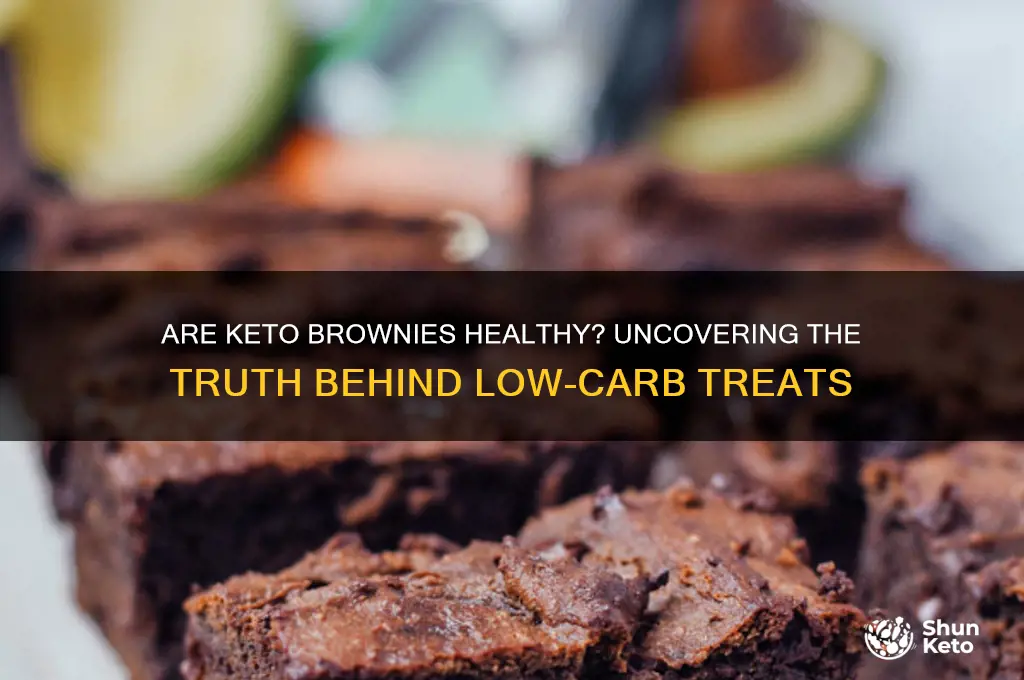 are keto brownies healthy