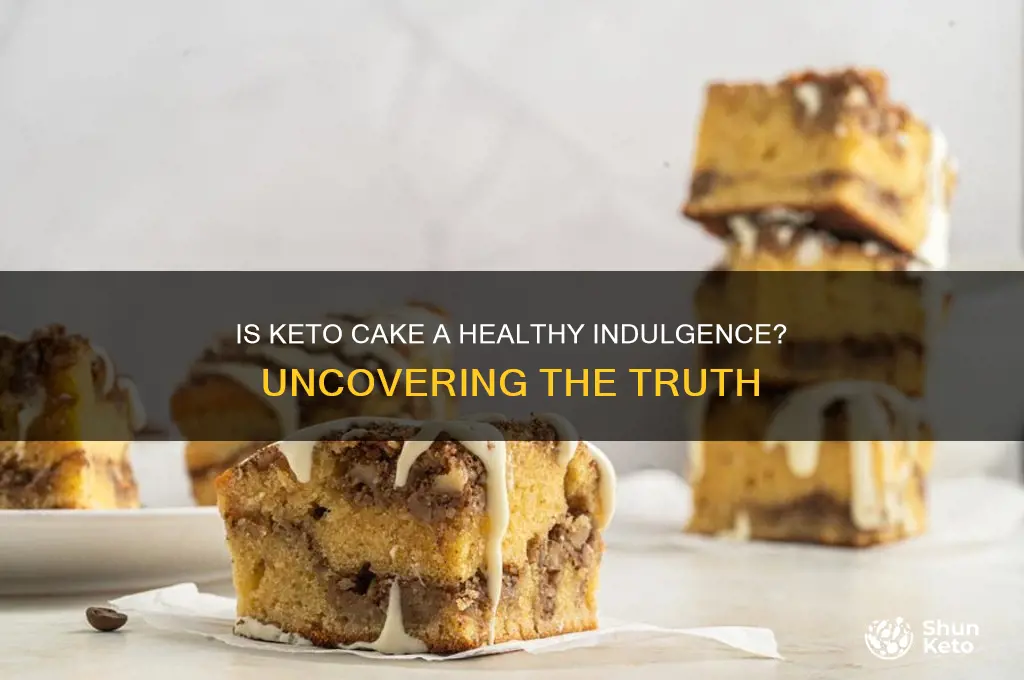 are keto cake healthy