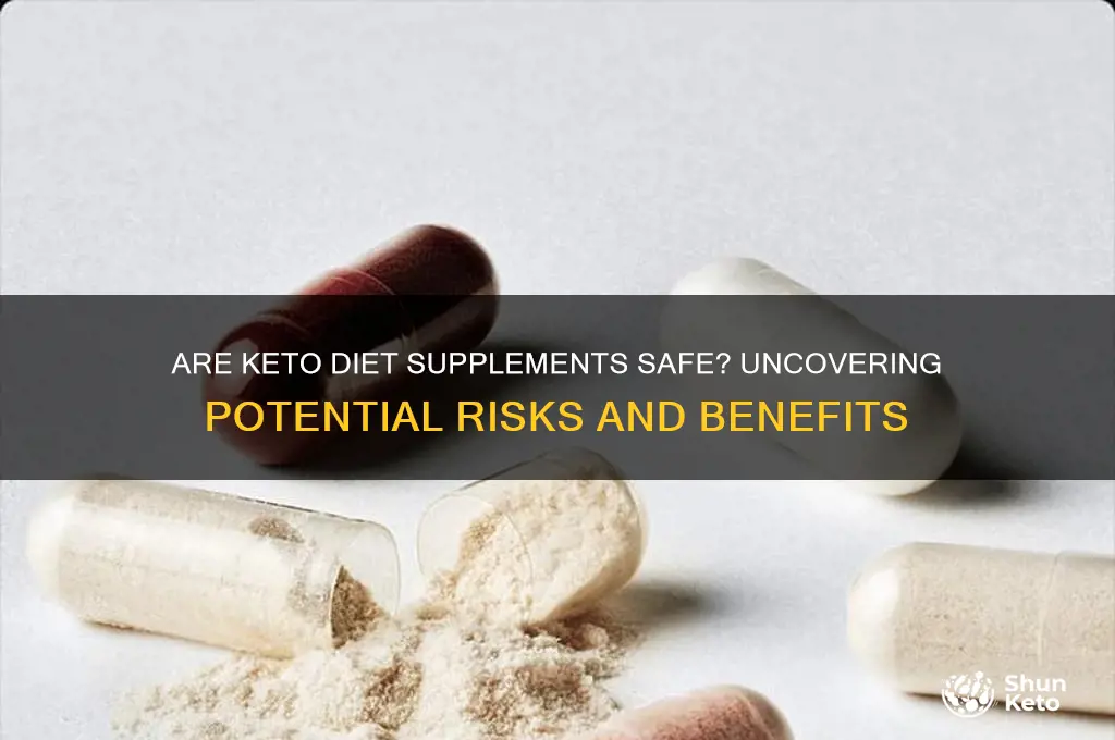 are keto diet supplements safe