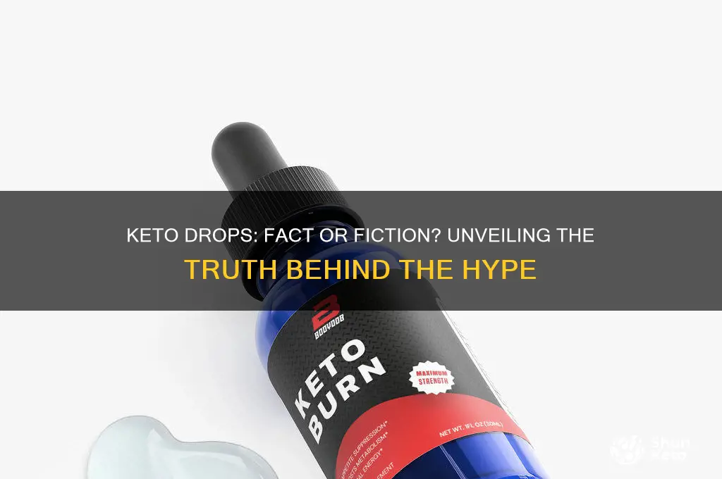 are keto drops for real