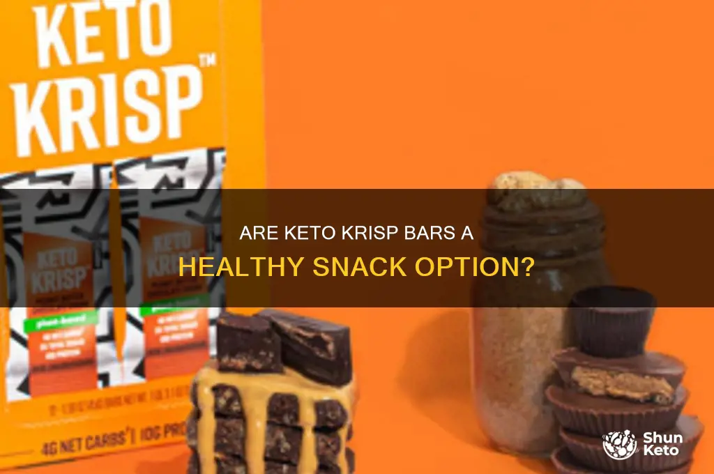 are keto krisp bars healthy