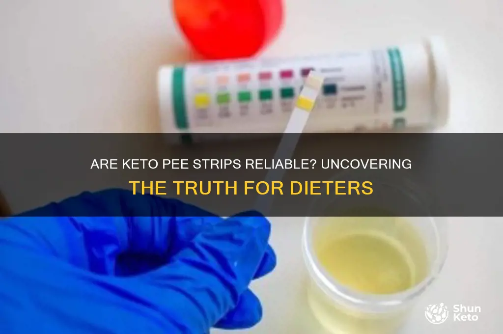 are keto pee strips reliable