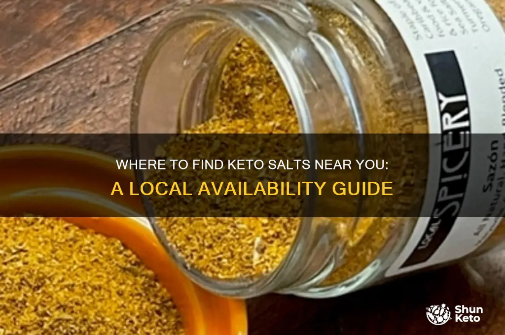 are keto salts available in my area