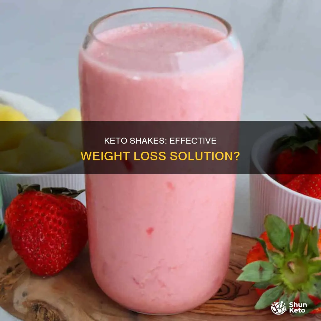 are keto shakes good for weight loss