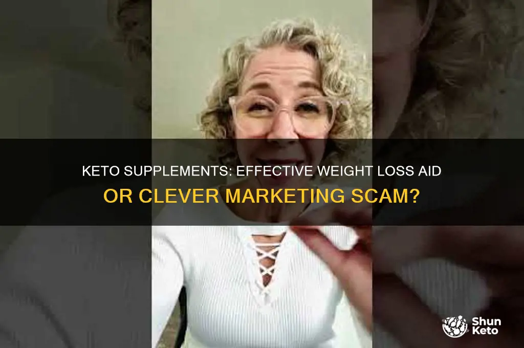 are keto supplements a scam