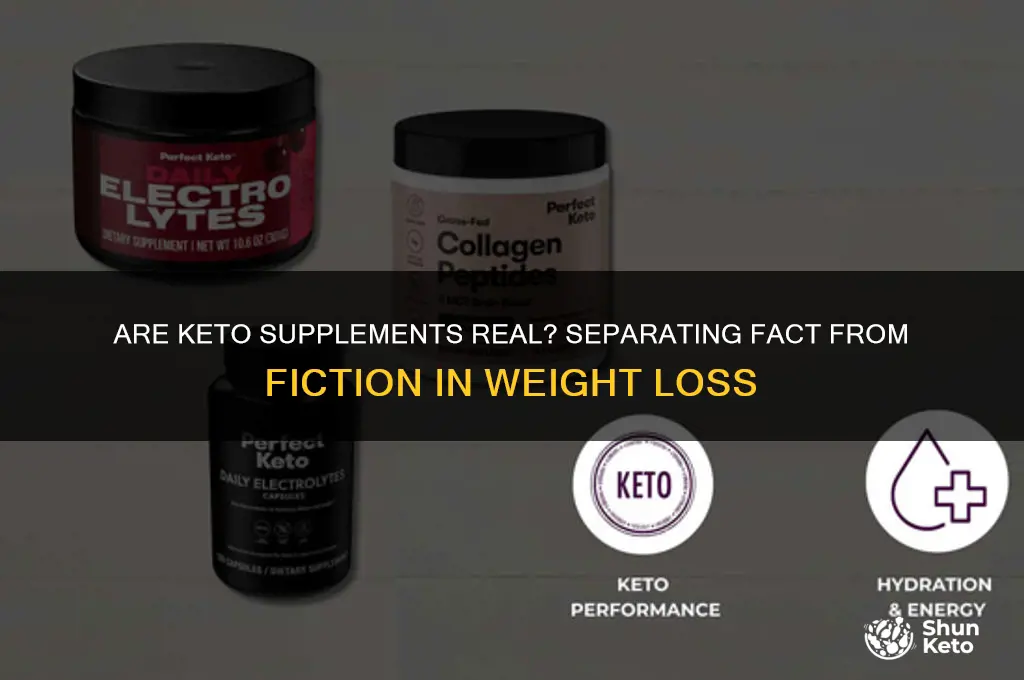 are keto suppliments real