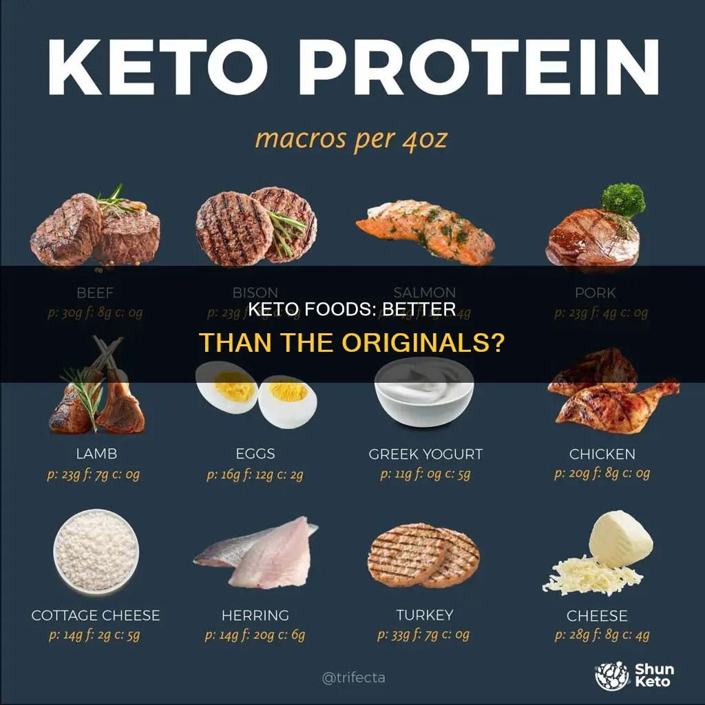 are keto versions of food better than the real thing