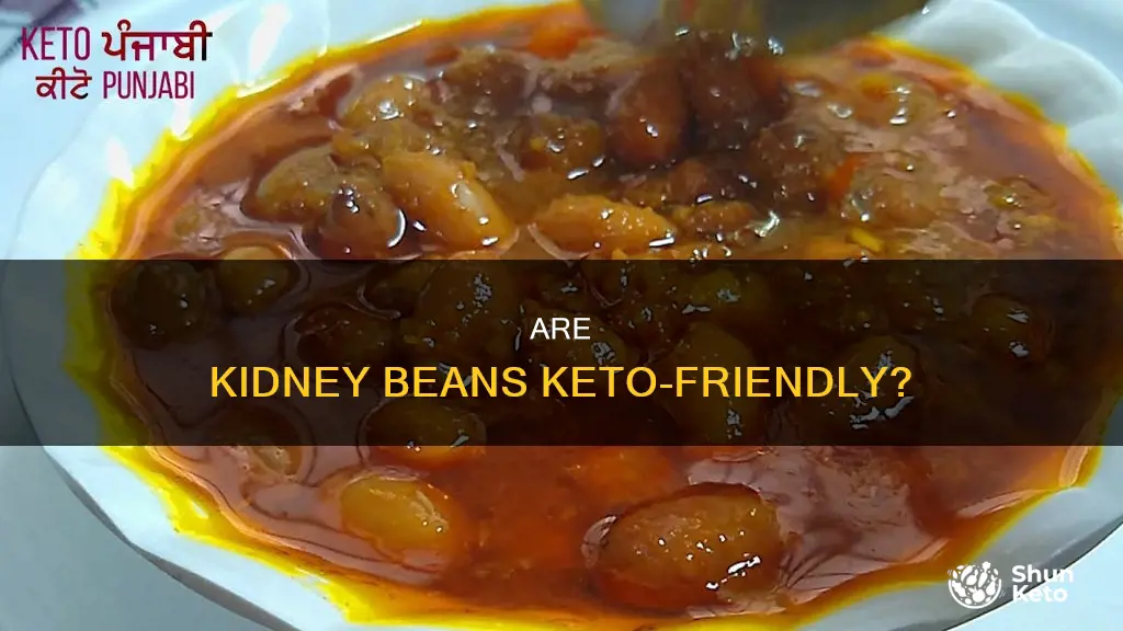 are kidney beans keto approved