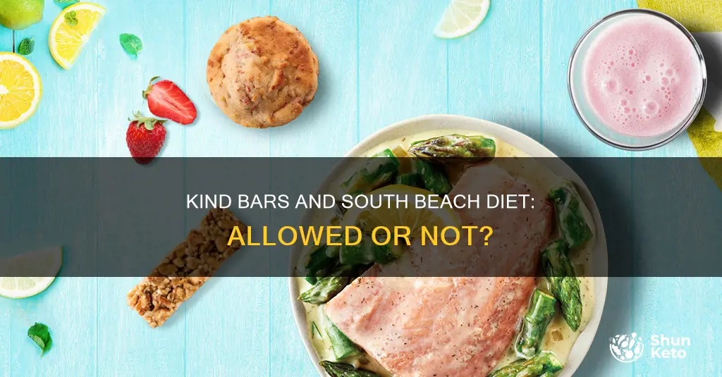 are kind bars allowed on south beach diet