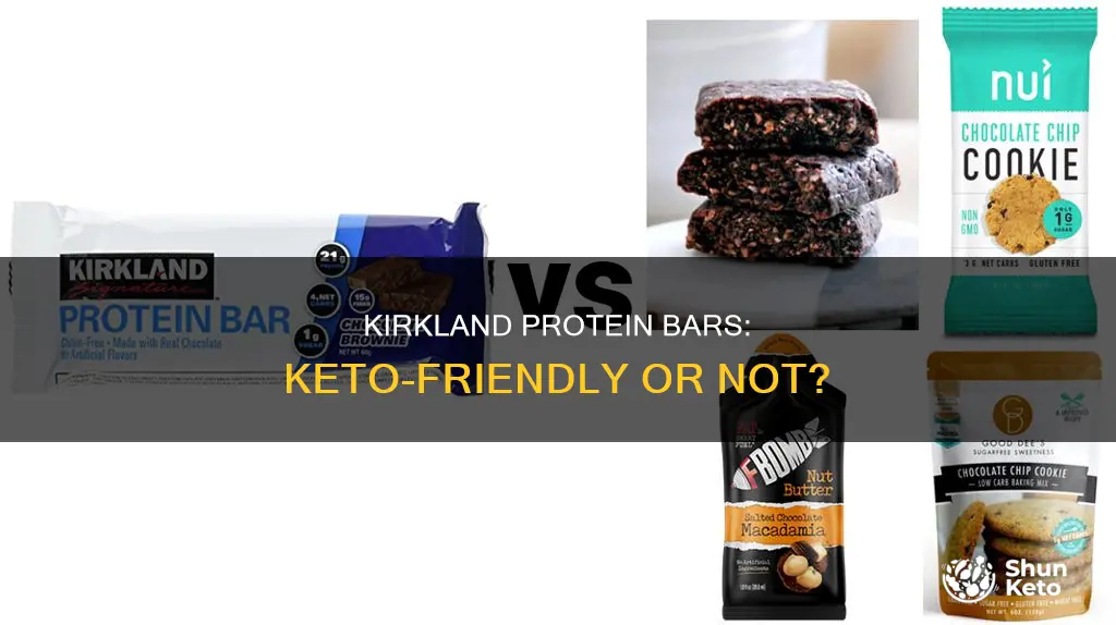 are kirkland protein bars keto