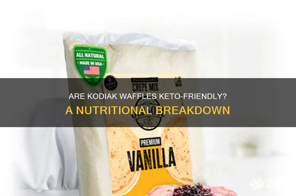 are kodiak waffles keto