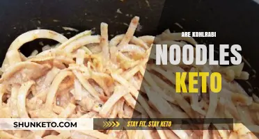 Kohlrabi Noodles: A Keto-Friendly Alternative to Traditional Pasta?